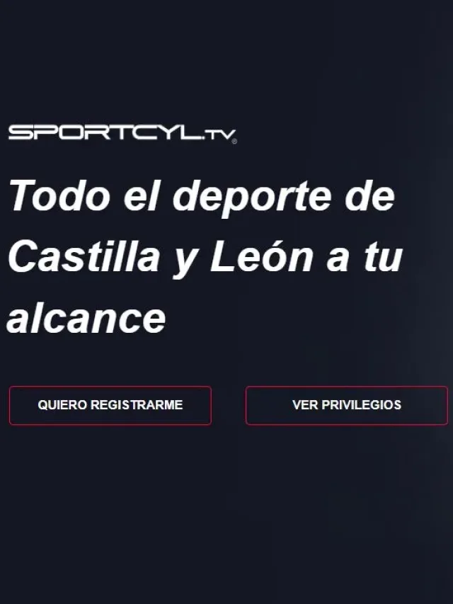 Presentación de SPORTCYL.tv: La nueva OTT del deporte federado de Castilla y León