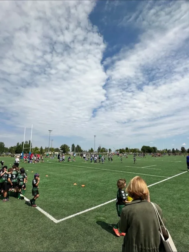 Éxito tecnológico en el torneo de rugby infantil en Pepe Rojo