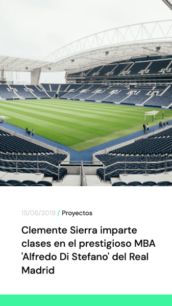 Clemente Sierra imparte clases