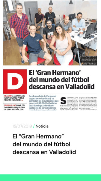 El Gran hermano del mundo del futbol descansa en Valladolid