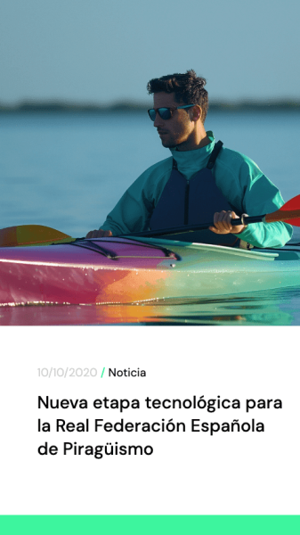 Nueva etapa para la Real Federacion Espanola de Piraguismo