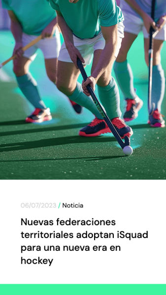 Nuevas federaciones territoriales adoptan iSquad para una nueva era en hockey