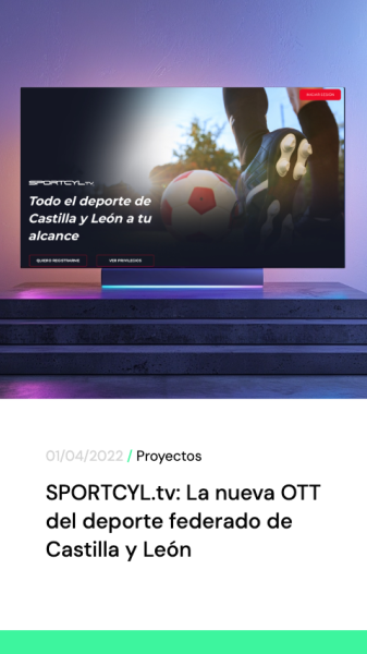 Presentación de SPORTCYL.tv La nueva OTT del deporte federado de Castilla y León