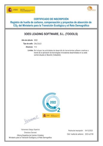 Registro huella de carbono